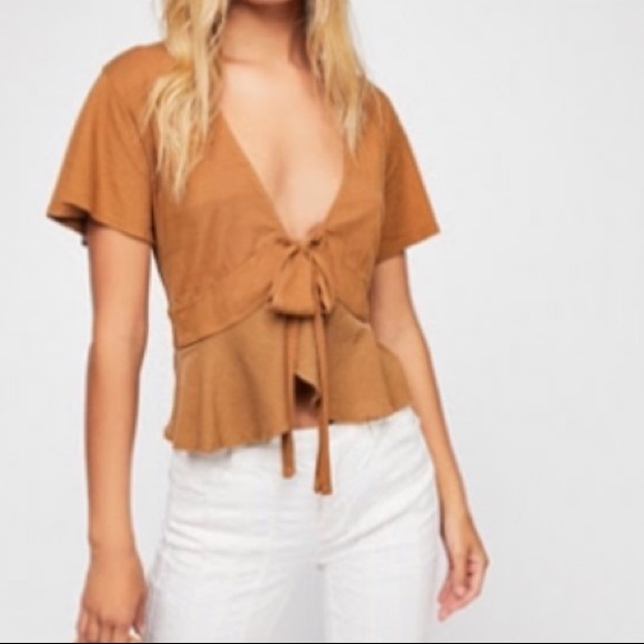 Free People Tops - Free People Knot Me Tee